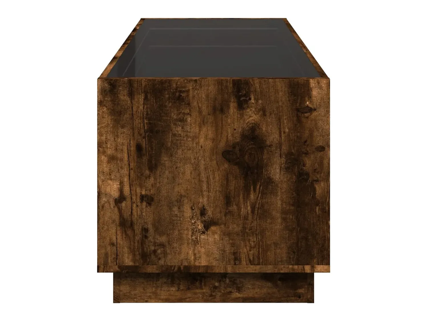 Mesa De Centro|vidaxl Mesa de centro luzes LED Infinity 90x50x50 cm carvalho fumado Natural claro