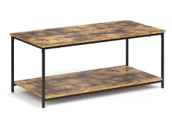 Mesa De Centro*Vicco Mesa de centro madeira antiga 108x52x45 fyrk Castanho