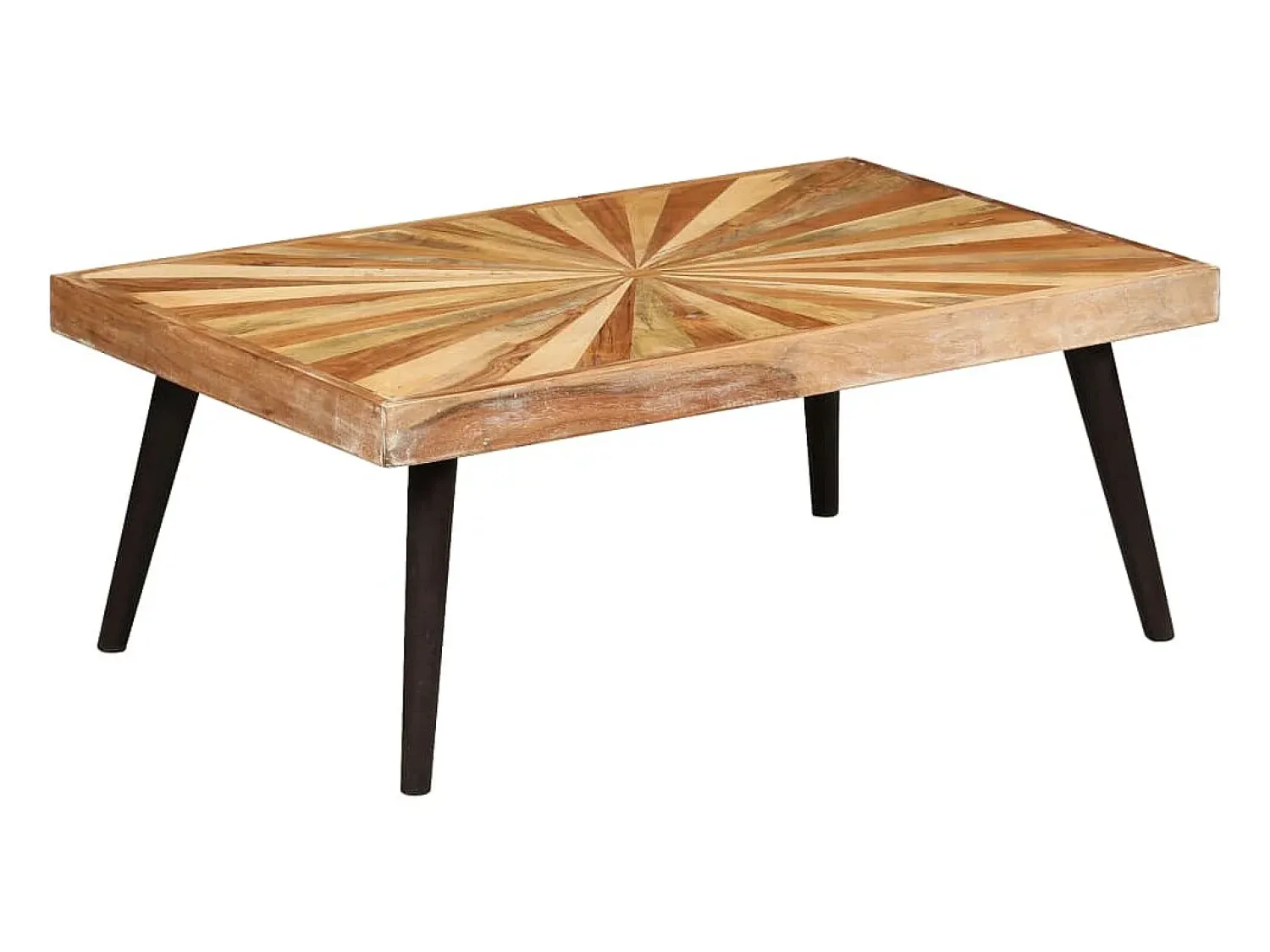 Mesa De Centro|vidaxl Mesa de centro madeira de mangueira maciça 90x55x36 cm Castanho
