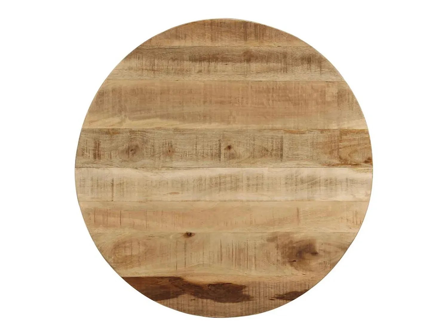 Mesa De Centro*vidaxl Mesa de centro madeira de mangueira maciça áspera 60x40 cm Natural claro