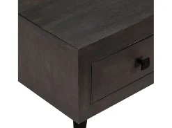 vidaxl Mesa de centro madeira de mangueira maciça 100x60x35 cm^ Mesa De Centro