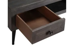 vidaxl Mesa de centro madeira de mangueira maciça 100x60x35 cm^ Mesa De Centro