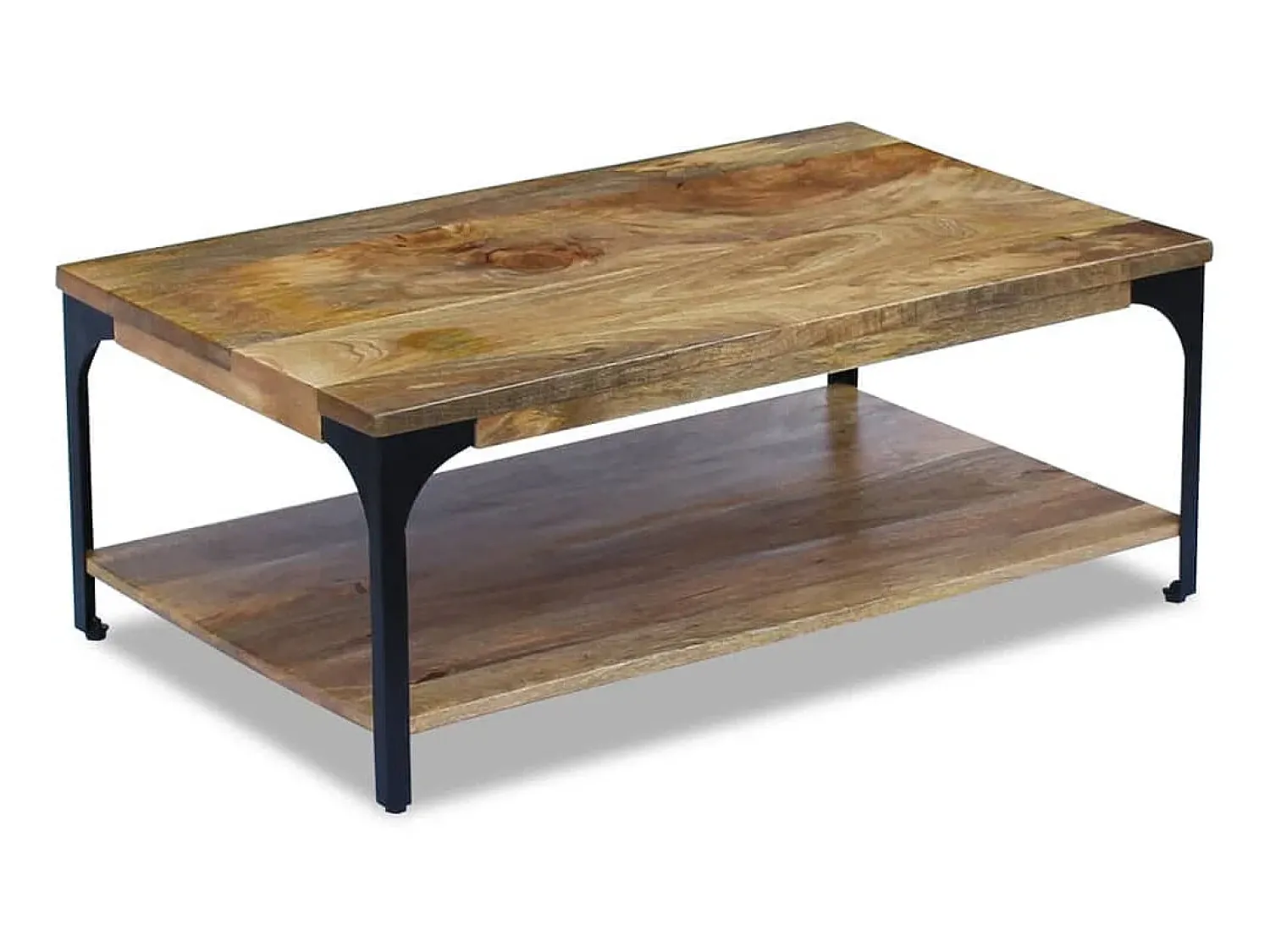 Mesa De Centro| Mesa de centro, madeira de mangueira 100x60x38 cm PT111678 Castanho