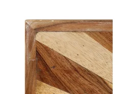 Mesa De Centro* Mesa de centro madeira de mangueira maciça 90x55x36 cm PT998360 Castanho
