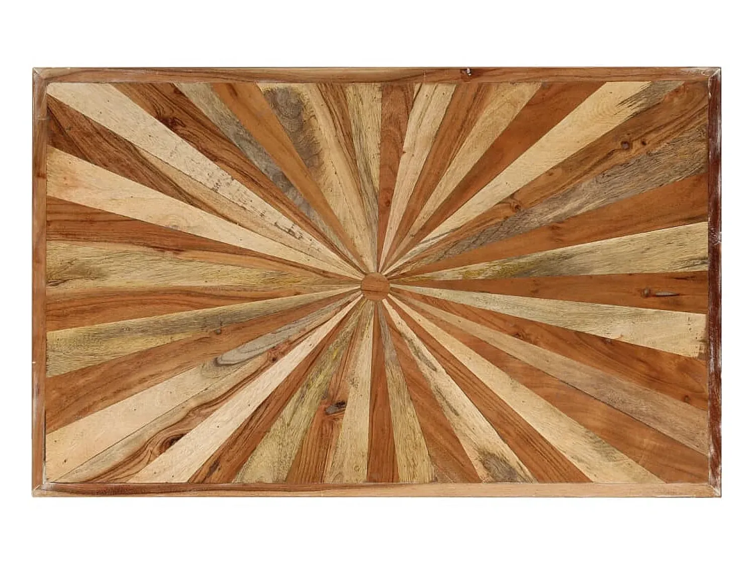 Mesa De Centro* Mesa de centro madeira de mangueira maciça 90x55x36 cm PT998360 Castanho