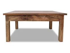 Mesa de centro madeira reciclada maciça 98x73x45 cm PT362377^ Mesa De Centro