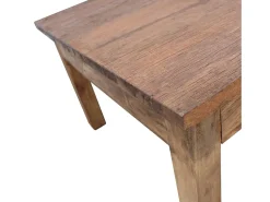 Mesa de centro madeira reciclada maciça 98x73x45 cm PT362377^ Mesa De Centro