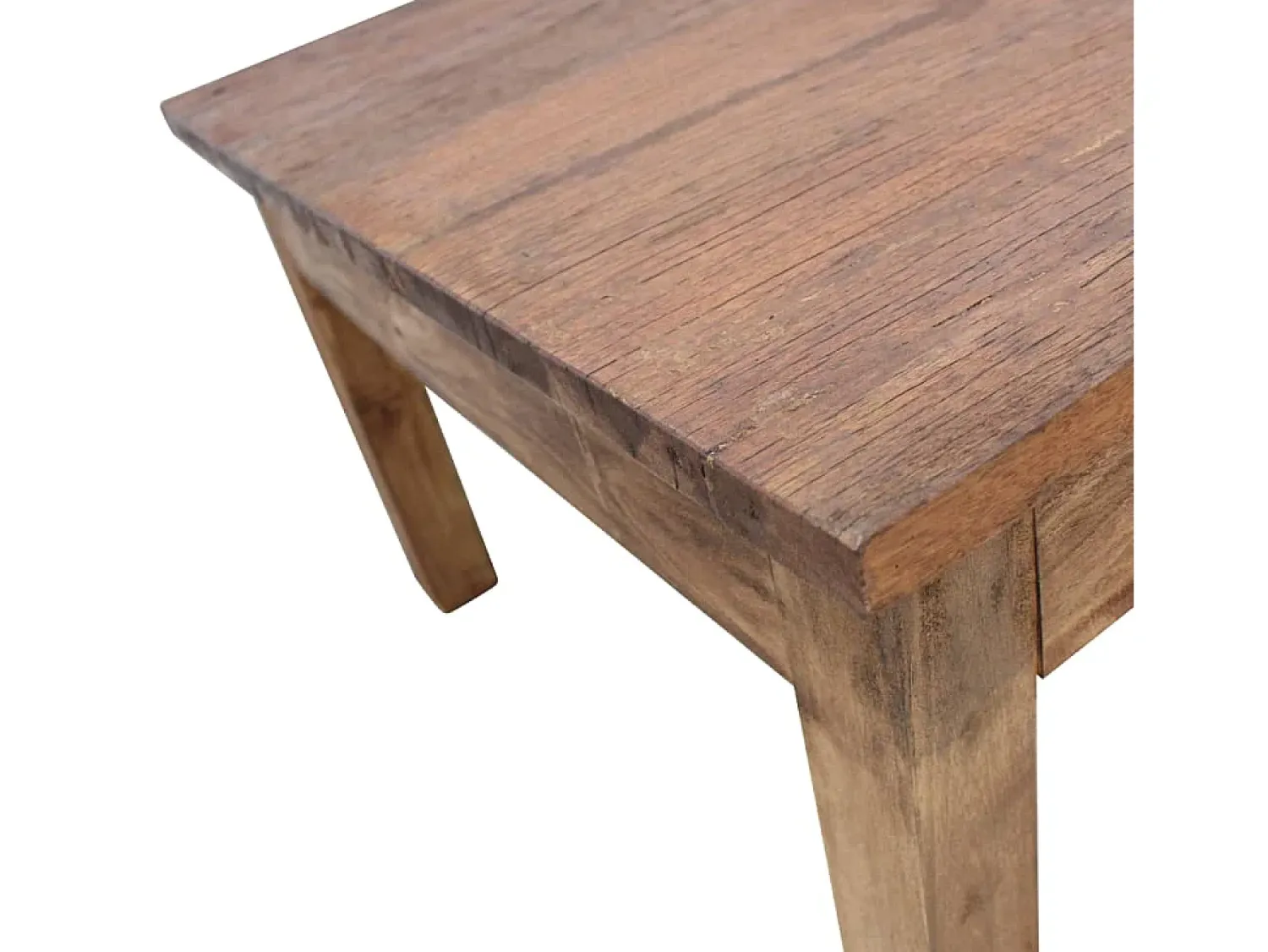 Mesa de centro madeira reciclada maciça 98x73x45 cm PT362377^ Mesa De Centro