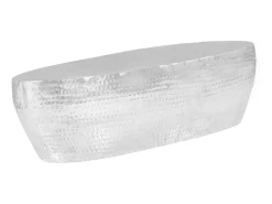 Mesa de centro martelada 100x50x28 cm PT803787^ Mesa De Centro