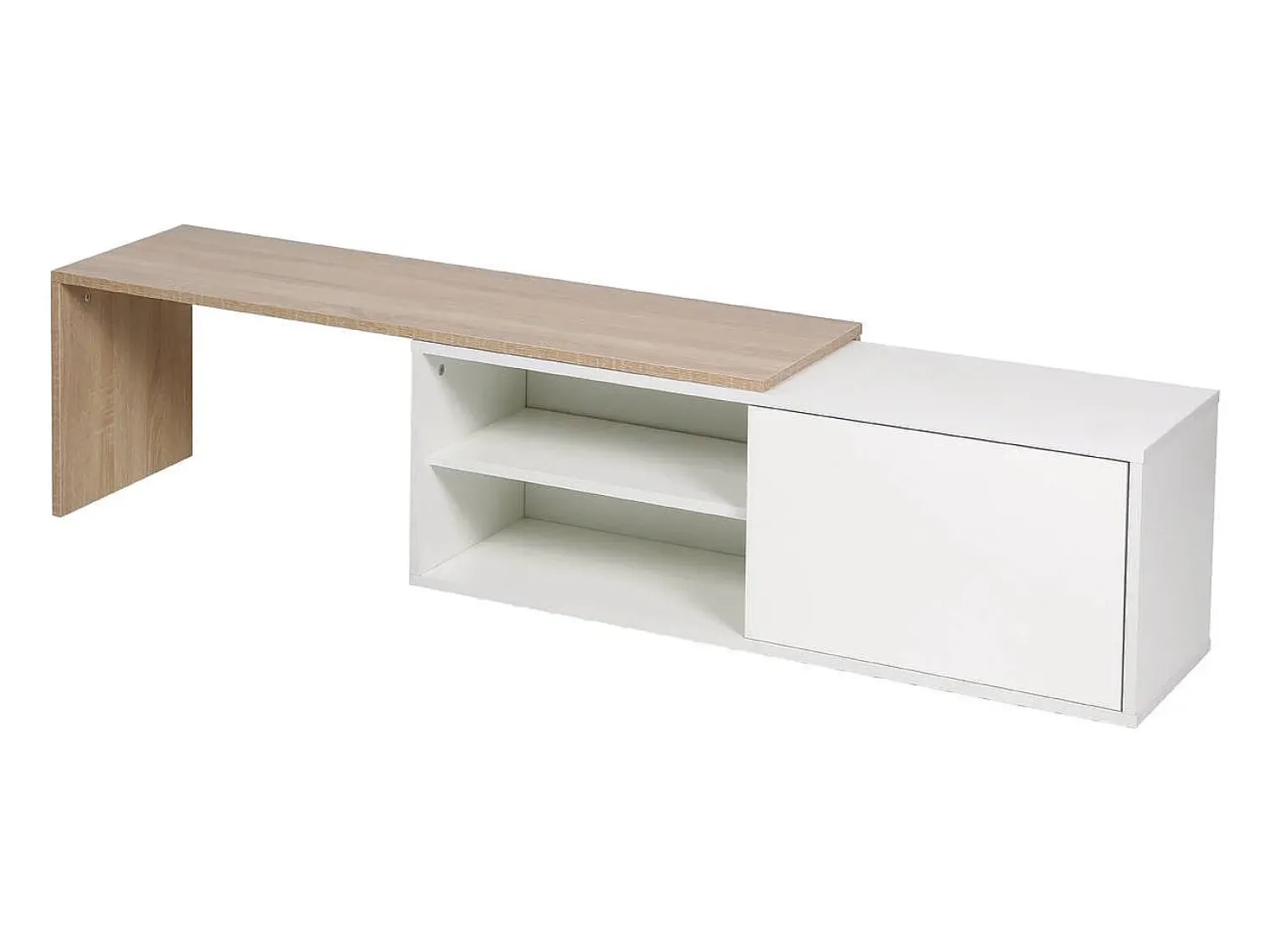 Habitat et jardin Mesa de centro "Melinda" - /Carvalho^ Mesa De Centro