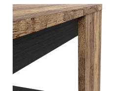 Mesa de Centro Monaco Oak Saloon Preta 42x80 cm^ Mesa De Centro