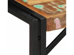 Mesa De Centro|vidaxl Mesa de centro 80x40x35 cm madeira maciça recuperada Multicor