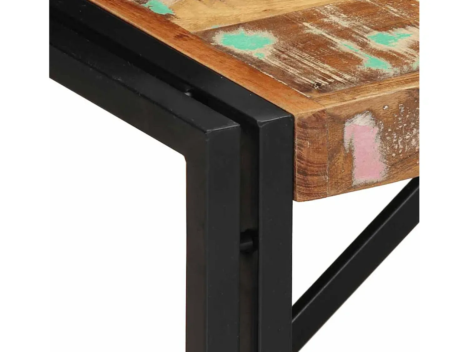 Mesa De Centro|vidaxl Mesa de centro 80x40x35 cm madeira maciça recuperada Multicor