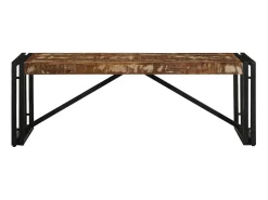 Sale vidaxl Mesa de centro 100x50x35 cm madeira maciça recuperada Multicor