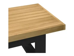 vidaxl Mesa de centro NOAIN pernas em forma de U 120x60x40 cm^ Mesa De Centro