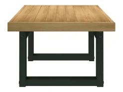 vidaxl Mesa de centro NOAIN pernas em forma de U 120x60x40 cm^ Mesa De Centro