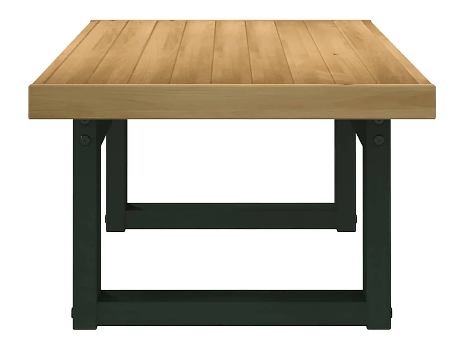 vidaxl Mesa de centro NOAIN pernas em forma de U 120x60x40 cm^ Mesa De Centro