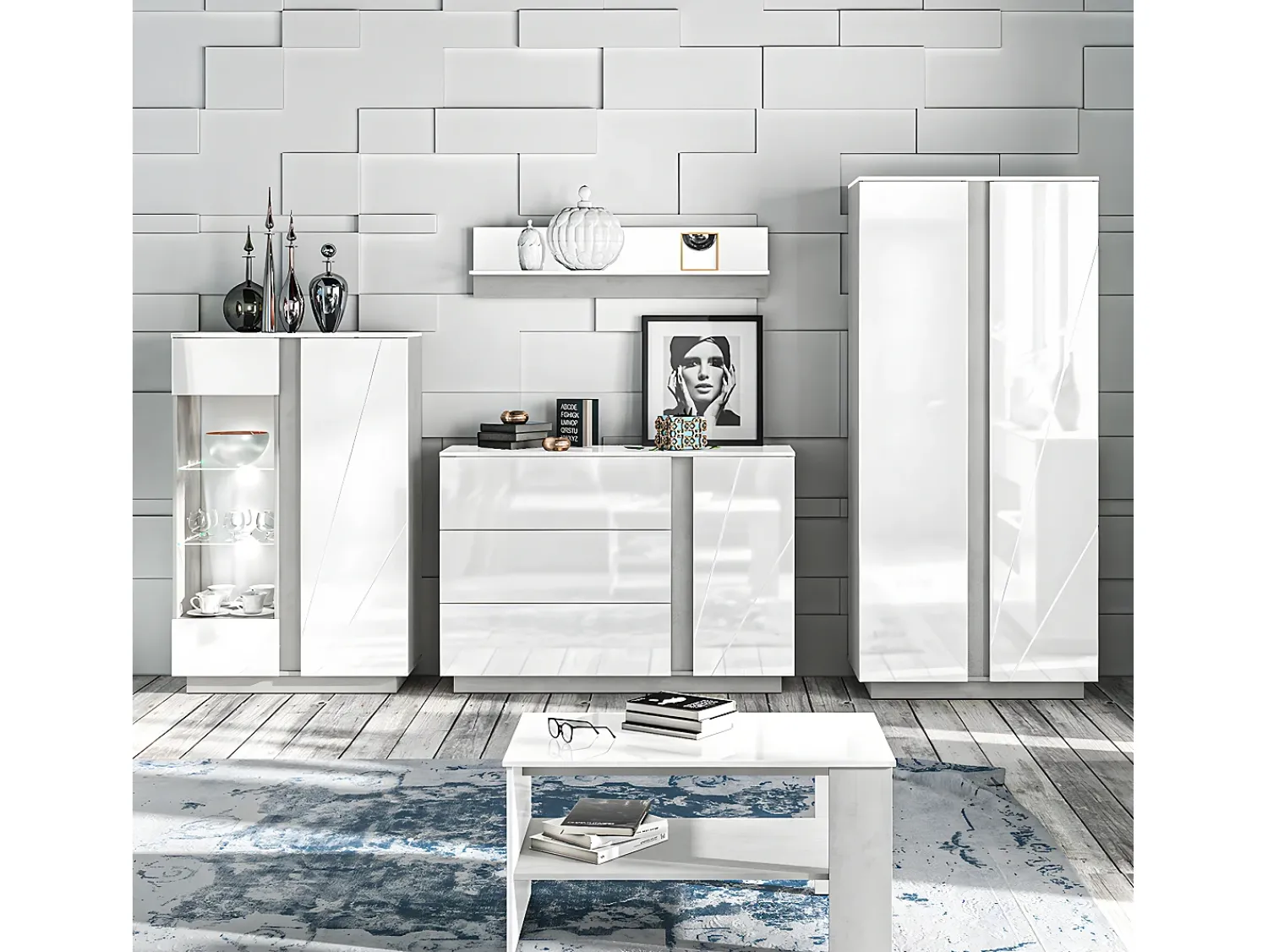Online Petits-Meubles Mesa de centro Orion 52cm Branco