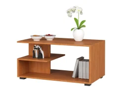 Mesa De Centro|Akord Mesa de Centro PIN Carvalho com Acabamento Fosco - 90 x 45 x 51 cm Natural escuro