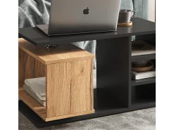Mesa De Centro|Vicco Mesa de centro 88x35x40 rafi Preto