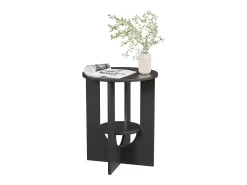 Mesa De Centro*Vicco Mesa de centro 40x40x50.5 vareo Preto