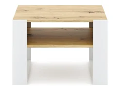Mesa de centro Quadro carvalho artisan / branco^ Mesa De Centro