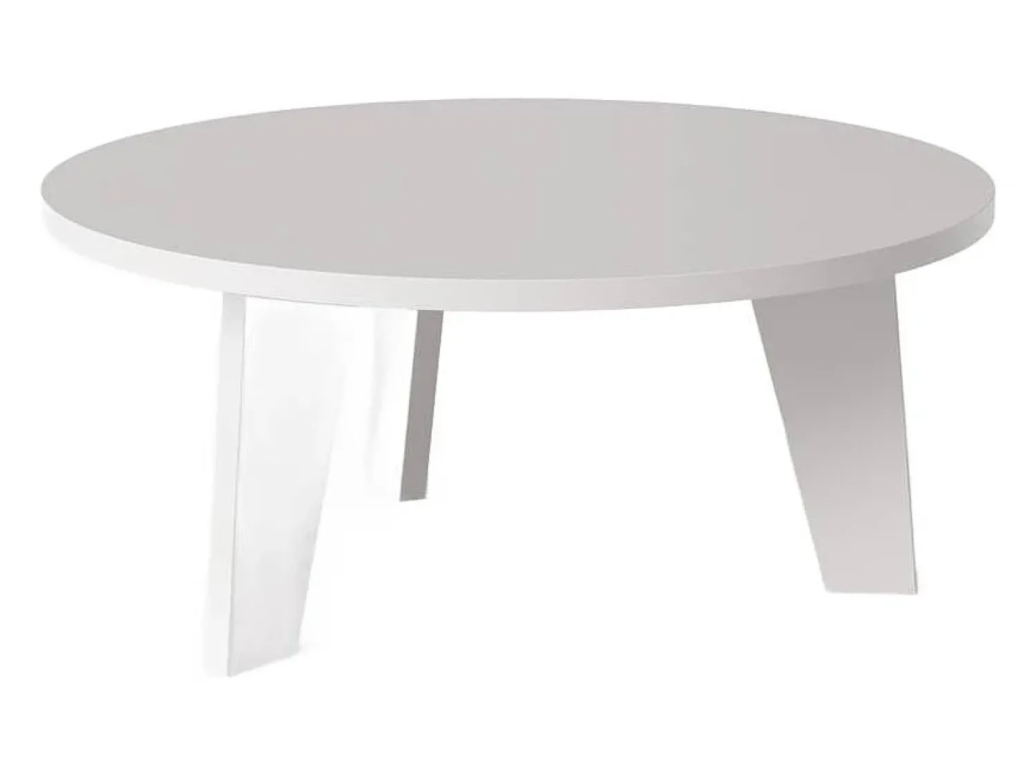 Clearance Mesa de centro redonda ELLA Ø90 cm Cinza Cinzento