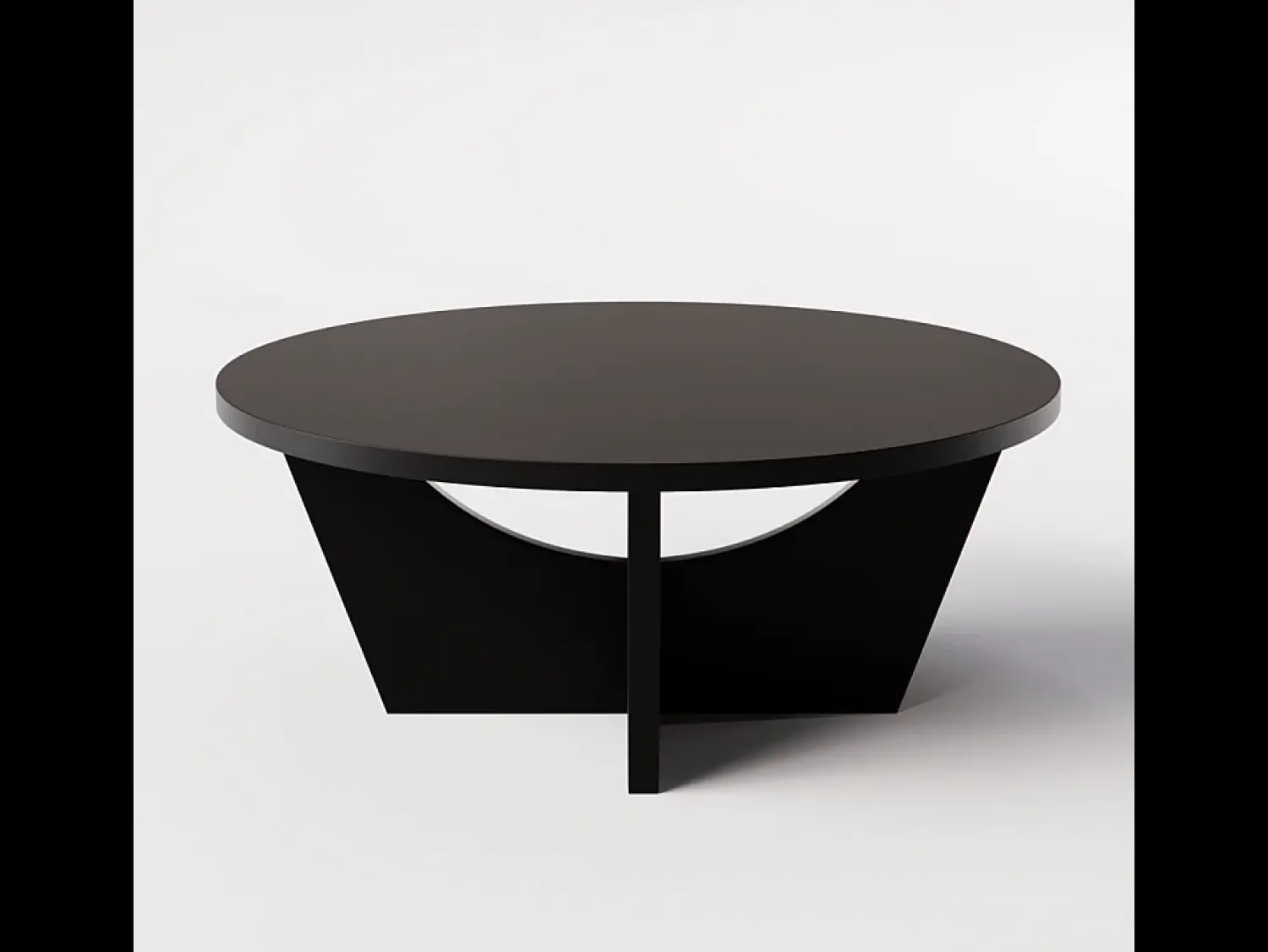 Mesa de centro redonda TORI Ø90 cm^ Mesa De Centro