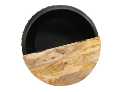 Online Mesa de centro redonda 53x43 cm madeira de mangueira maciça PT781766 Castanho