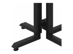 Mesa De Centro*vidaxl Mesa de centro redonda Ø55x40 cm teca recuperada maciça Natural claro