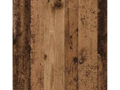 Best vidaxl Mesa de centro rotativa a 360 graus 70x70x34,5 cm madeira velha Castanho