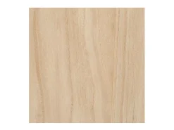 Mesa De Apoio*Atmosphera Mesa de Centro Shiro Tampo Redondo e Carvalho 39 cm Branco