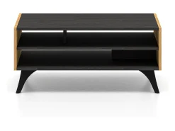 Outlet Petits-Meubles Mesa de centro Soah madeira e 40cm Preto