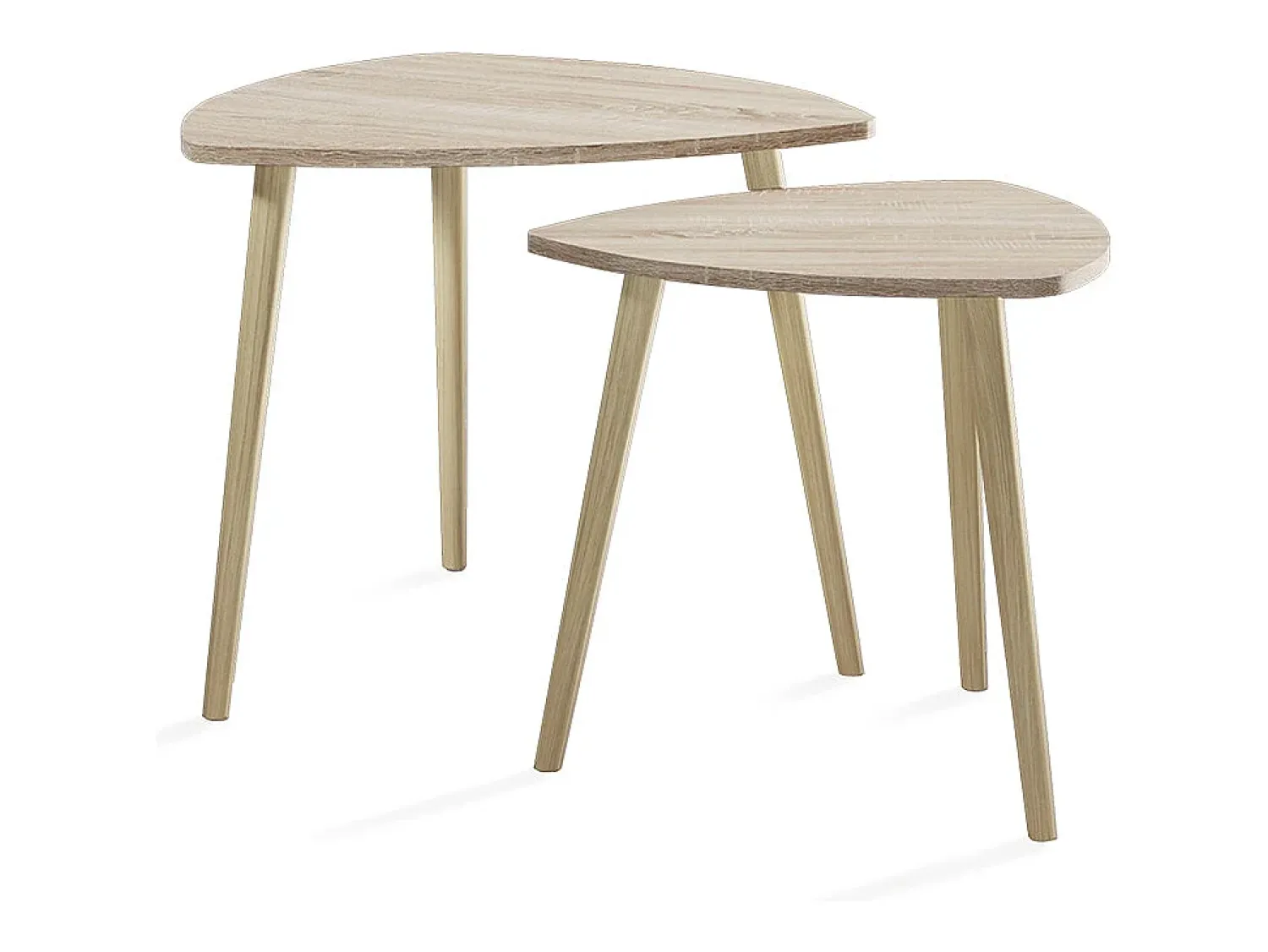 Discount Vicco Mesa de centro sonoma 60x60x50 twino Natural claro