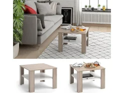 Vicco Mesa de centro sonoma 60x60x42 homer^ Mesa De Centro