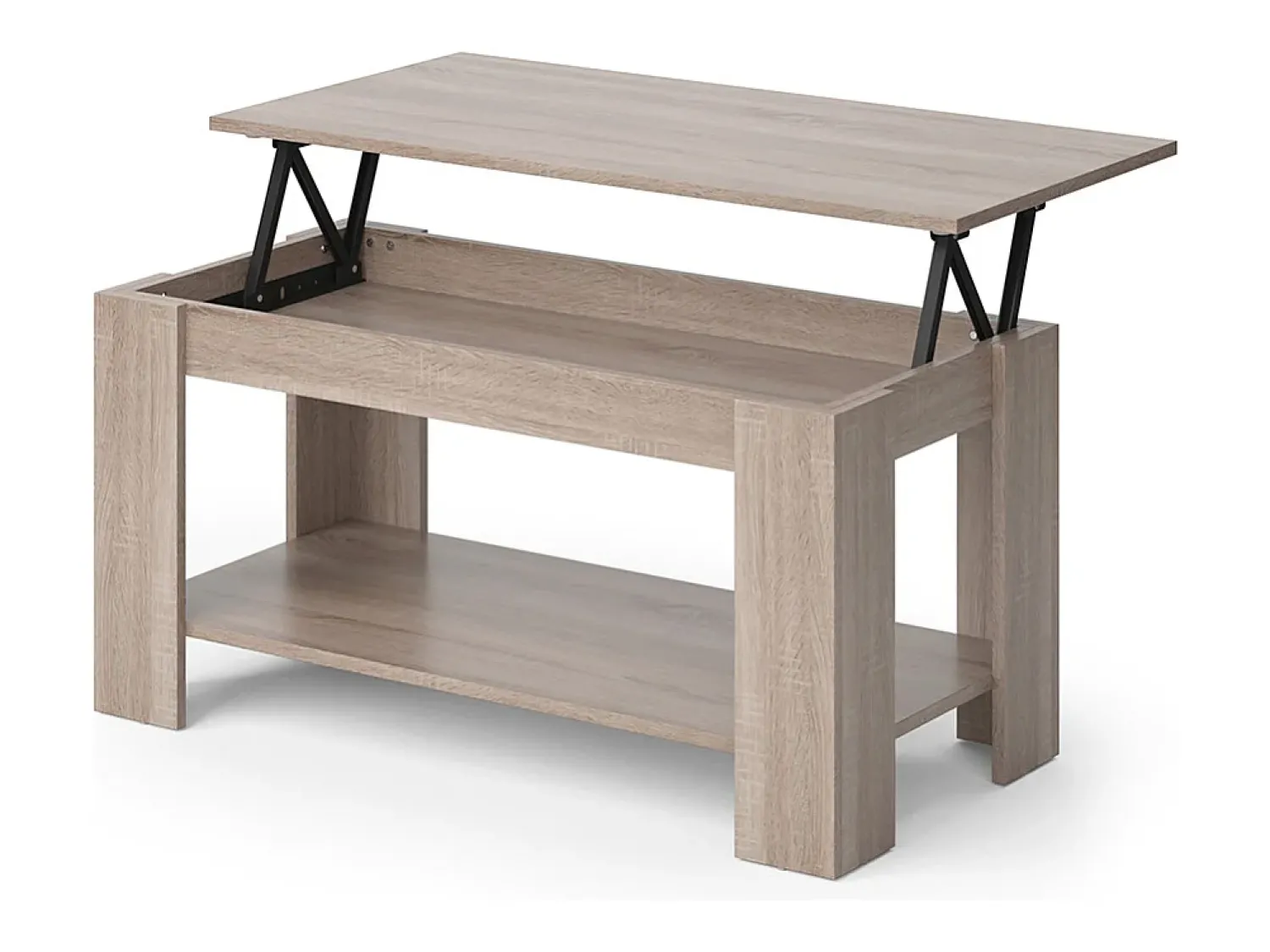 Mesa De Centro*Vicco Mesa de centro sonoma 100x50x50 lorenz Natural claro
