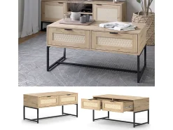 Mesa De Centro|Vicco Mesa de centro sonoma 100x48x49.5 natal Natural claro