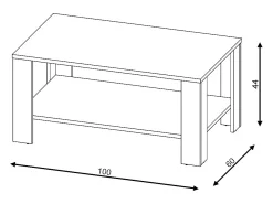 Mesa De Centro| Mesa de centro Tagus / Branco