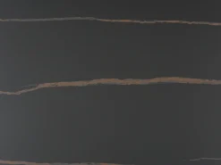 Vente-unique Mesa de centro tampos giratórios cerâmica e vidro temperado efeito mármore preto - ELDOVA^ Mesa De Centro