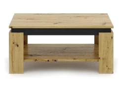 Mesa De Centro* Mesa de centro Turia carvalho artisan / antracite Natural claro