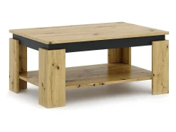 Mesa De Centro* Mesa de centro Turia carvalho artisan / antracite Natural claro