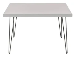 Mesa De Centro* Mesa de centro VIDA 68 x 68 cm para sala de estar, quarto Cinza Cinzento