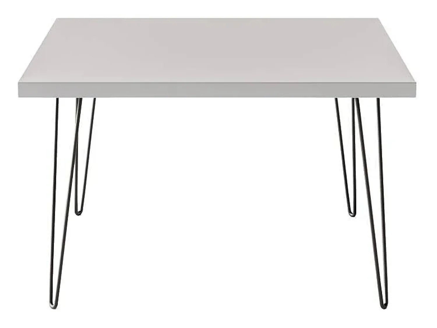 Mesa De Centro* Mesa de centro VIDA 68 x 68 cm para sala de estar, quarto Cinza Cinzento
