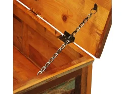 Online vidaxl Mesa de centro vintage com armazenamento, madeira reciclada Castanho