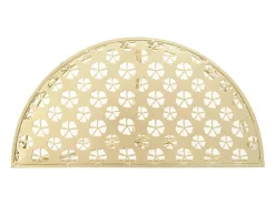 Mesa De Centro* Mesa de centro vintage semicircular metal 72x36x74 cm PT985976 Dourado