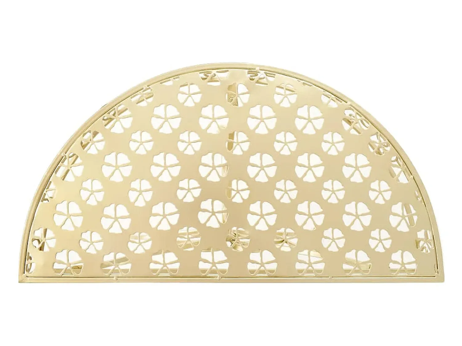 Mesa De Centro* Mesa de centro vintage semicircular metal 72x36x74 cm PT985976 Dourado