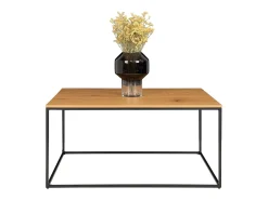 Mesa De Centro| Mesa de Centro Vita, Castanho, 60x90x45 cm, Kendra Home Castanho chocolate