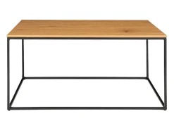Mesa De Centro| Mesa de Centro Vita, Castanho, 60x90x45 cm, Kendra Home Castanho chocolate