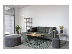 Mesa De Centro| Mesa de Centro Vita, Castanho, 60x90x45 cm, Kendra Home Castanho chocolate