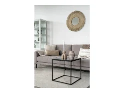 Mesa De Centro* Mesa de Centro Vita, , 45x45x45 cm, Kendra Home Preto